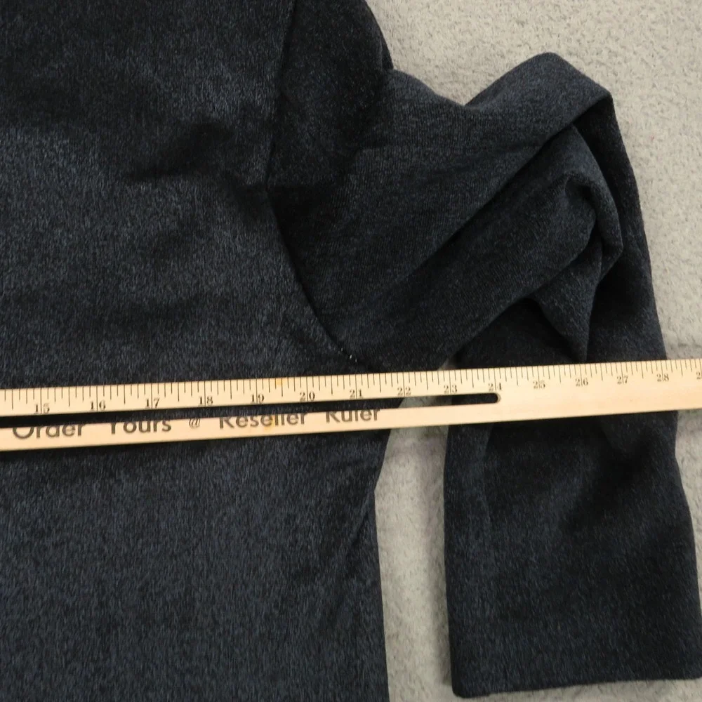 Lubiam Blazer 44L Blue Melange Wool Blend 3/2 Roll Textured Jacket LBM 1911